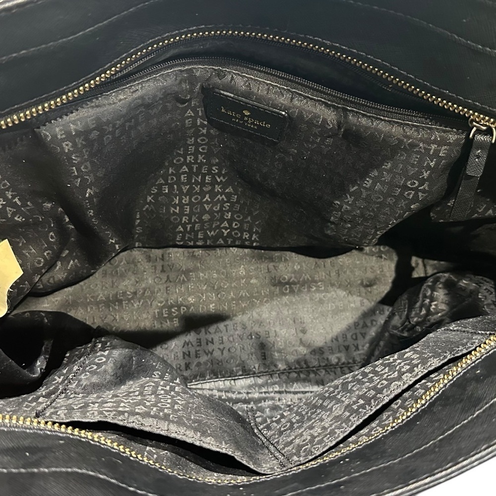 Kate Spade New York Laurel Way Dally Tote Bag in black saffiano leather - Picture 5 of 15